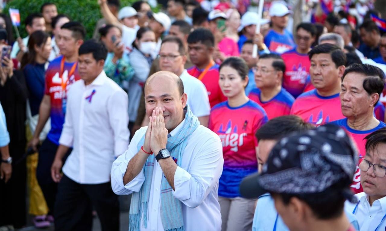 ព្យុហយាត្រា «ដើរដើម្បីសន្តិភាព» របស់មហាគ្រួសារខ្មែរ